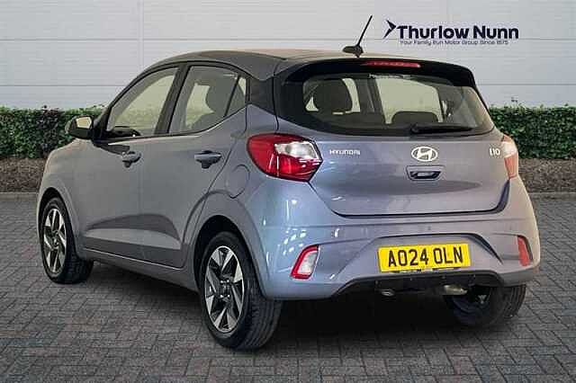 Hyundai I10 1.0 Advance Hatchback 5dr Petrol Auto Euro 6 (s/s) (67 ps) Meta Blue