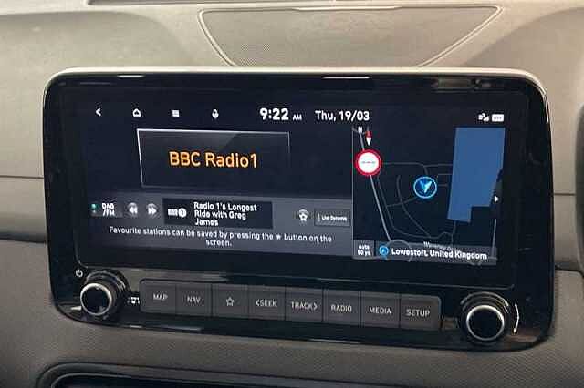 Hyundai KONA 1.0 T-GDi MHEV Premium SUV 5dr Petrol Hybrid Manual Euro 6 (s/s) (120 ps) Black