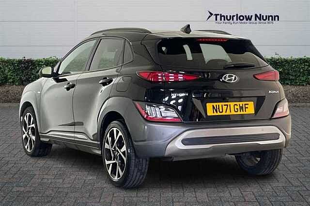 Hyundai KONA 1.0 T-GDi MHEV Premium SUV 5dr Petrol Hybrid Manual Euro 6 (s/s) (120 ps) Black
