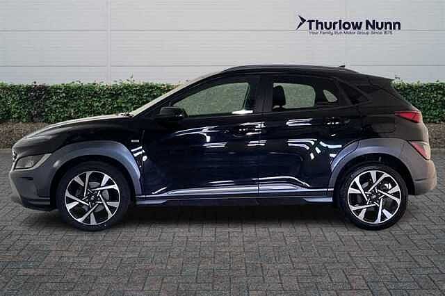Hyundai KONA 1.0 T-GDi MHEV Premium SUV 5dr Petrol Hybrid Manual Euro 6 (s/s) (120 ps) Black