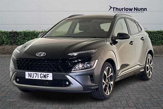 Hyundai KONA 1.0 T-GDi MHEV Premium SUV 5dr Petrol Hybrid Manual Euro 6 (s/s) (120 ps) Black