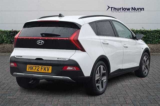 Hyundai BAYON 1.0 T-GDi MHEV Premium SUV 5dr Petrol Hybrid DCT Euro 6 (s/s) (100 ps) White