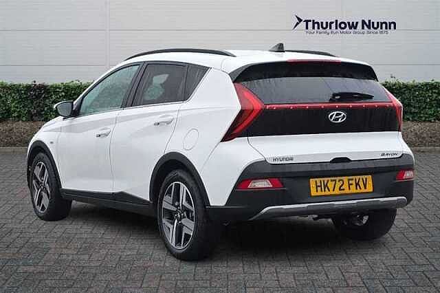 Hyundai BAYON 1.0 T-GDi MHEV Premium SUV 5dr Petrol Hybrid DCT Euro 6 (s/s) (100 ps) White