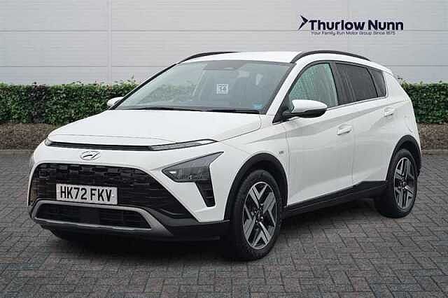 Hyundai BAYON 1.0 T-GDi MHEV Premium SUV 5dr Petrol Hybrid DCT Euro 6 (s/s) (100 ps) White