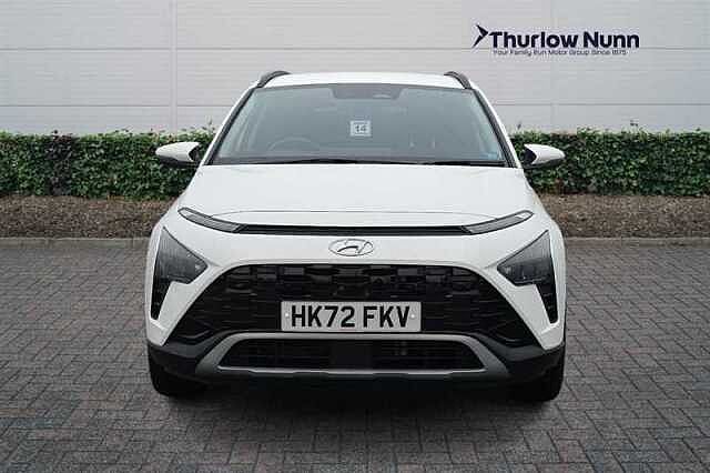 Hyundai BAYON 1.0 T-GDi MHEV Premium SUV 5dr Petrol Hybrid DCT Euro 6 (s/s) (100 ps) White