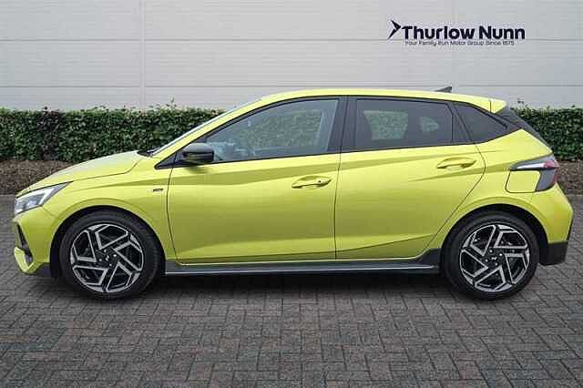 Hyundai I20 1.0 T-GDi N Line S Hatchback 5dr Petrol DCT Euro 6 (s/s) (100 ps) Green