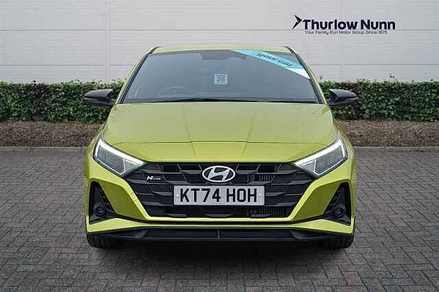Hyundai I20 1.0 T-GDi N Line S Hatchback 5dr Petrol DCT Euro 6 (s/s) (100 ps) Green