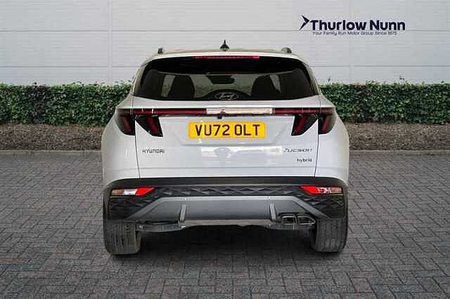 Hyundai TUCSON 1.6 h T-GDi Premium SUV 5dr Petrol Hybrid Auto Euro 6 (s/s) (230 ps) White