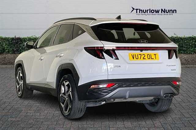 Hyundai TUCSON 1.6 h T-GDi Premium SUV 5dr Petrol Hybrid Auto Euro 6 (s/s) (230 ps) White