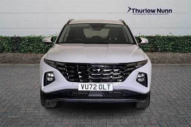 Hyundai TUCSON 1.6 h T-GDi Premium SUV 5dr Petrol Hybrid Auto Euro 6 (s/s) (230 ps) White