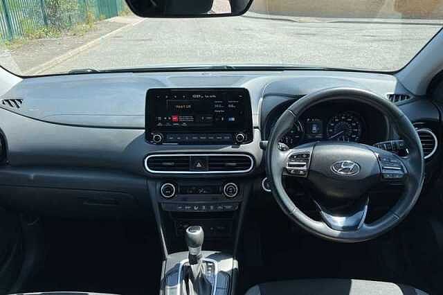 Hyundai KONA 1.6 h-GDi Premium SUV 5dr Petrol Hybrid DCT Euro 6 (s/s) (141 ps) Galactic Grey
