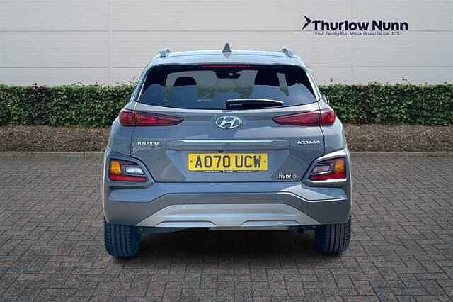 Hyundai KONA 1.6 h-GDi Premium SUV 5dr Petrol Hybrid DCT Euro 6 (s/s) (141 ps) Galactic Grey