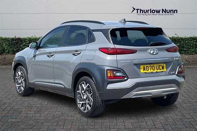 Hyundai KONA 1.6 h-GDi Premium SUV 5dr Petrol Hybrid DCT Euro 6 (s/s) (141 ps) Galactic Grey