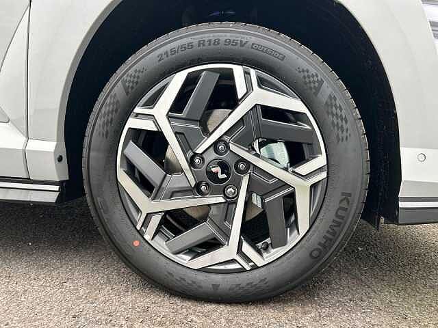 Hyundai KONA 1.6 h-GDi N Line S SUV 5dr Petrol Hybrid DCT Euro 6 (s/s) (138 ps) Grey