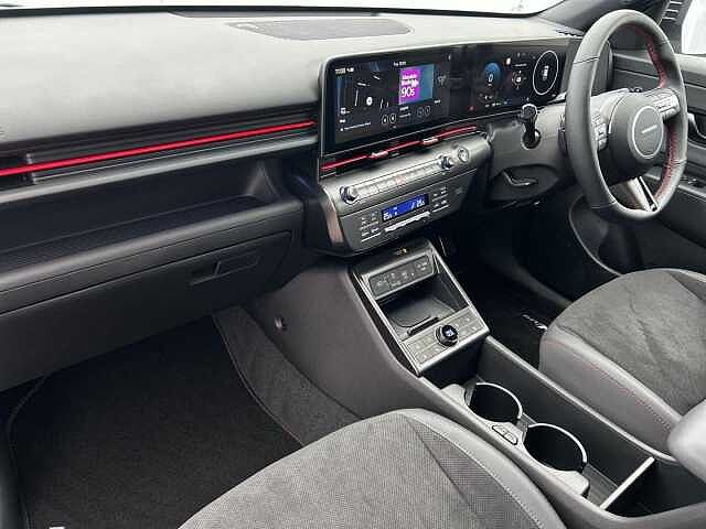 Hyundai KONA 1.6 h-GDi N Line S SUV 5dr Petrol Hybrid DCT Euro 6 (s/s) (138 ps) Grey