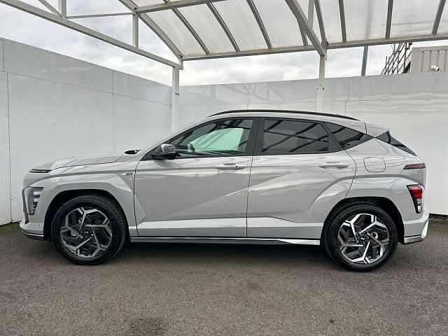 Hyundai KONA 1.6 h-GDi N Line S SUV 5dr Petrol Hybrid DCT Euro 6 (s/s) (138 ps) Grey