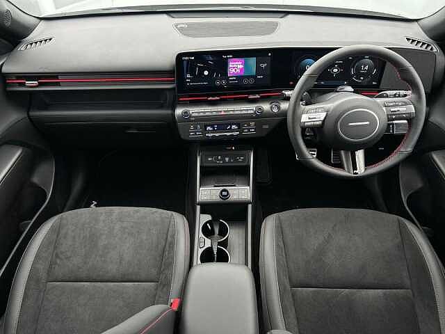 Hyundai KONA 1.6 h-GDi N Line S SUV 5dr Petrol Hybrid DCT Euro 6 (s/s) (138 ps) Grey