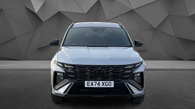 Hyundai TUCSON 1.6 T-GDi 13.8kWh N Line SUV 5dr Petrol Plug-in Hybrid Auto Shimmering Silver