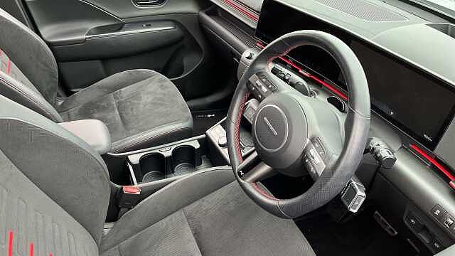 Hyundai KONA ELECTRIC KONA 160kW N Line S 65kWh 5dr Auto SUV Shimmering Silver (2TR)