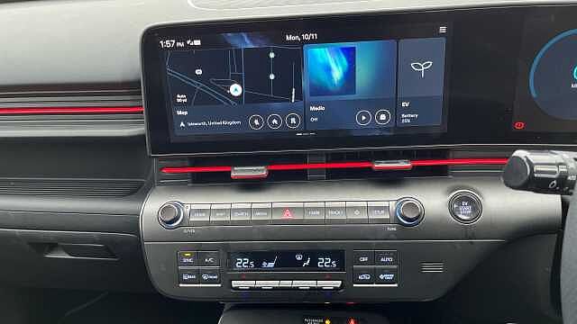 Hyundai KONA ELECTRIC KONA 160kW N Line S 65kWh 5dr Auto SUV Shimmering Silver (2TR)