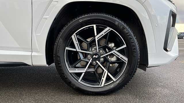 Hyundai TUCSON 10.6 HEV 215hp N Line S SERENITY WHITE