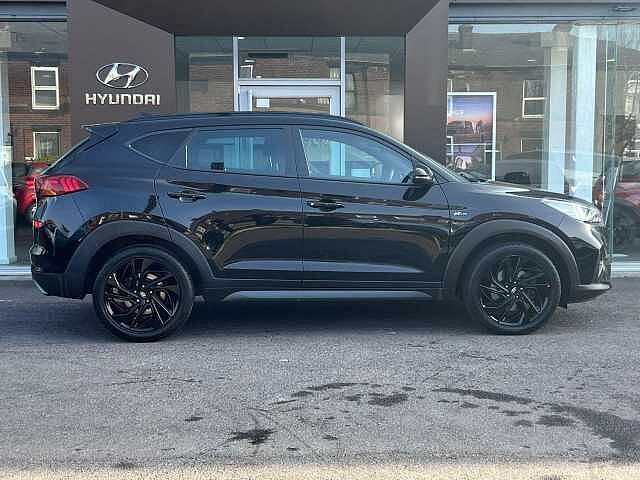 Hyundai TUCSON 1.6 CRDi MHEV N Line DCT Euro 6 (s/s) 5dr Black