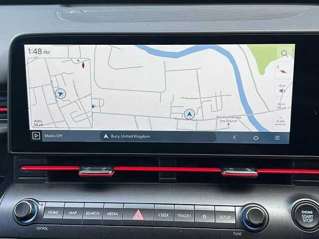 Hyundai KONA 1.6 h-GDi N Line DCT Euro 6 (s/s) 5dr Black