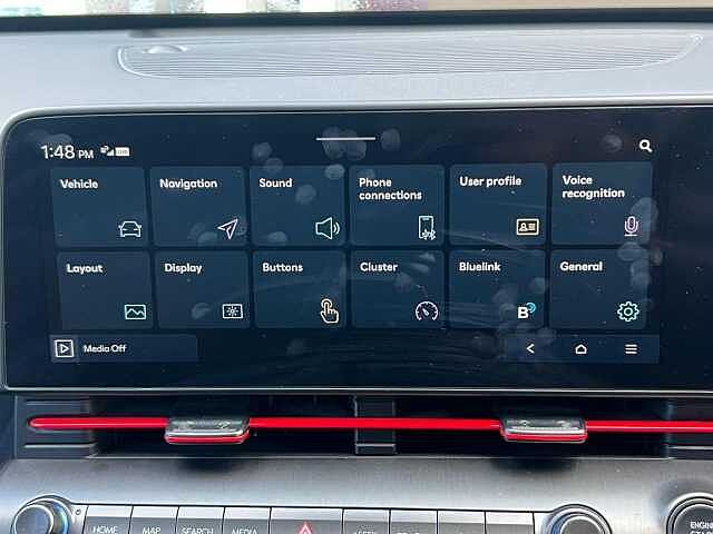 Hyundai KONA 1.6 h-GDi N Line DCT Euro 6 (s/s) 5dr Black