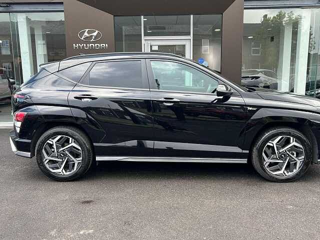 Hyundai KONA 1.6 h-GDi N Line DCT Euro 6 (s/s) 5dr Black