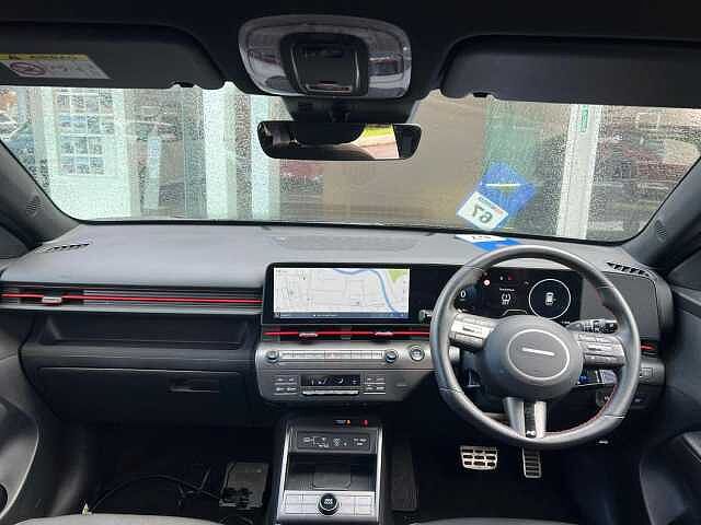Hyundai KONA 1.6 h-GDi N Line DCT Euro 6 (s/s) 5dr Black