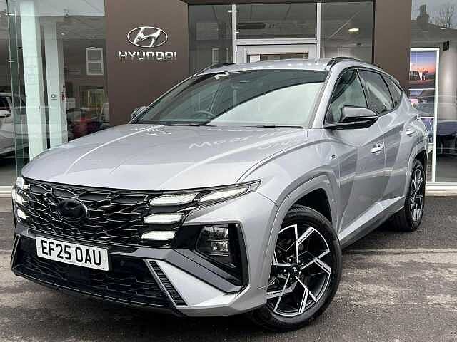 Hyundai TUCSON 1.6 T-GDi 13.8kWh N Line Auto Euro 6 (s/s) 5dr Silver