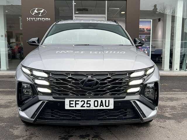 Hyundai TUCSON 1.6 T-GDi 13.8kWh N Line Auto Euro 6 (s/s) 5dr Silver