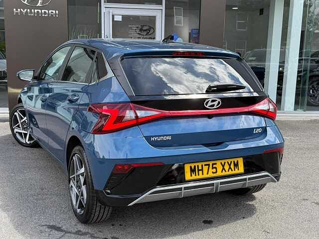 Hyundai I20 1.0 T-GDi Tech Line DCT Euro 6 (s/s) 5dr Blue