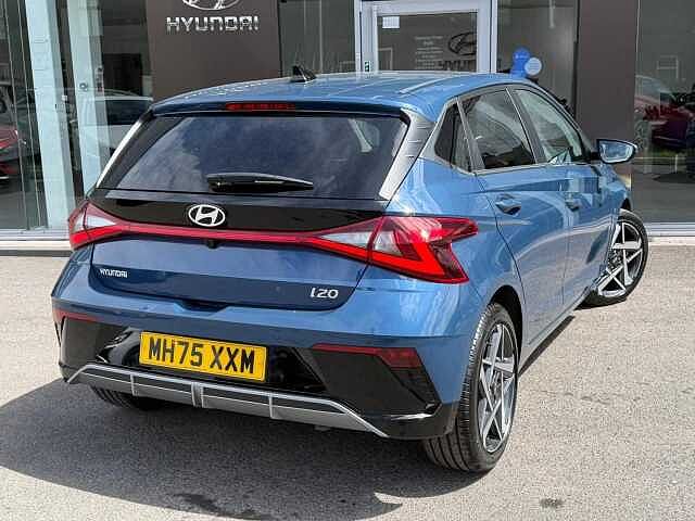 Hyundai I20 1.0 T-GDi Tech Line DCT Euro 6 (s/s) 5dr Blue
