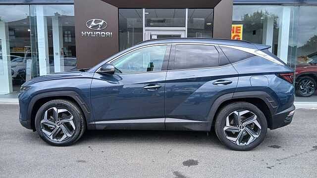 Hyundai TUCSON 1.6 T-GDi 13.8kWh Premium Auto 4WD Euro 6 (s/s) 5dr Blue
