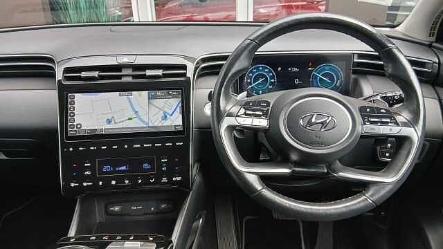 Hyundai TUCSON 1.6 T-GDi 13.8kWh Premium Auto 4WD Euro 6 (s/s) 5dr Blue