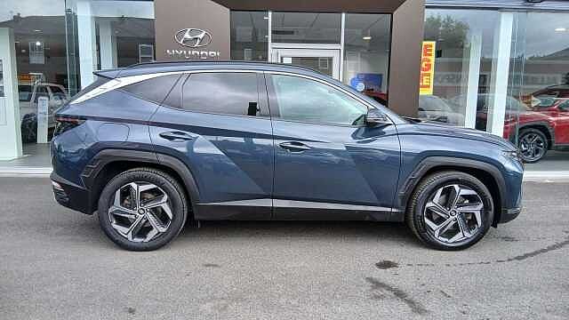 Hyundai TUCSON 1.6 T-GDi 13.8kWh Premium Auto 4WD Euro 6 (s/s) 5dr Blue