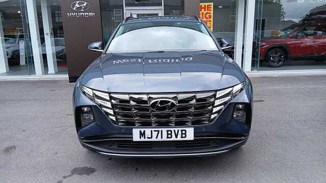 Hyundai TUCSON 1.6 T-GDi 13.8kWh Premium Auto 4WD Euro 6 (s/s) 5dr Blue