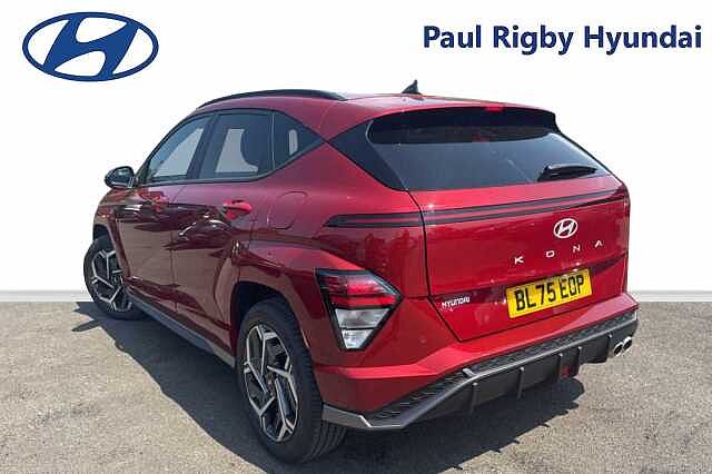 Hyundai KONA 1.6T 138 N Line 5dr DCT Red