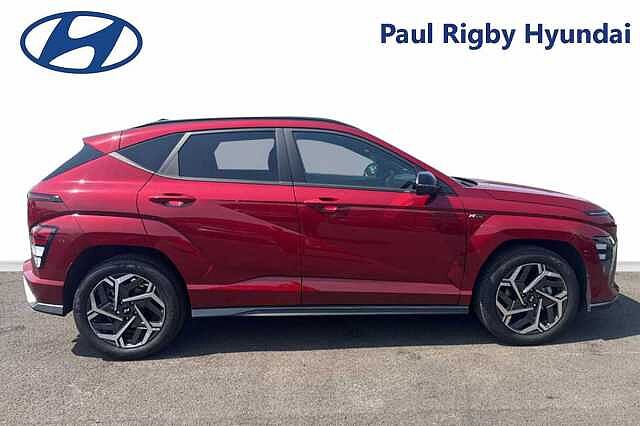 Hyundai KONA 1.6T 138 N Line 5dr DCT Red