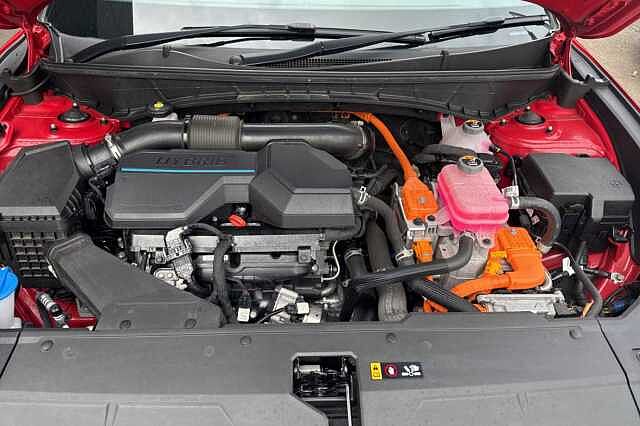 Hyundai TUCSON 1.6 TGDi Hybrid 230 N Line 5dr 2WD Auto Red