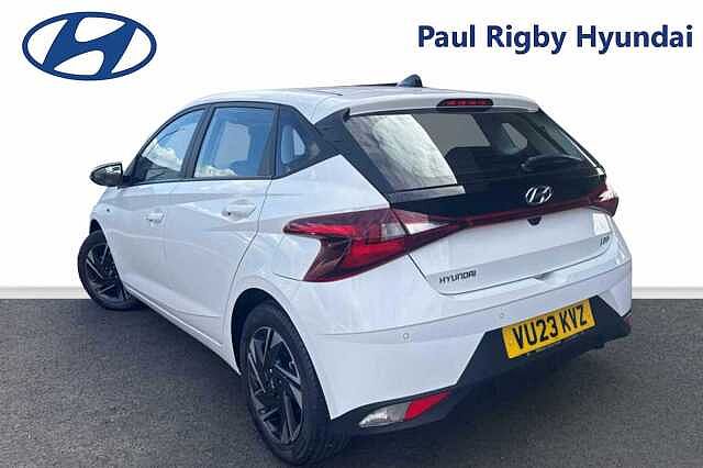 Hyundai I20 1.0T GDi 48V MHD SE Connect 5dr DCT White