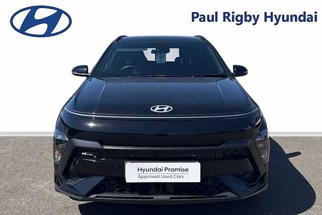 Hyundai KONA 1.6 Hybrid 129 N Line 5dr DCT Black