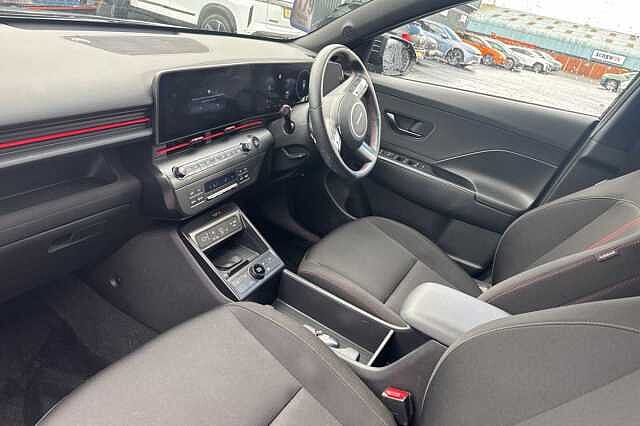 Hyundai KONA 1.6 Hybrid N Line 5dr DCT Black
