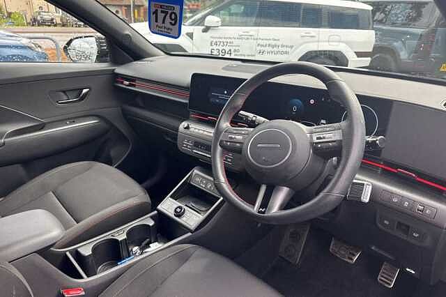 Hyundai KONA 1.6 Hybrid N Line 5dr DCT Black