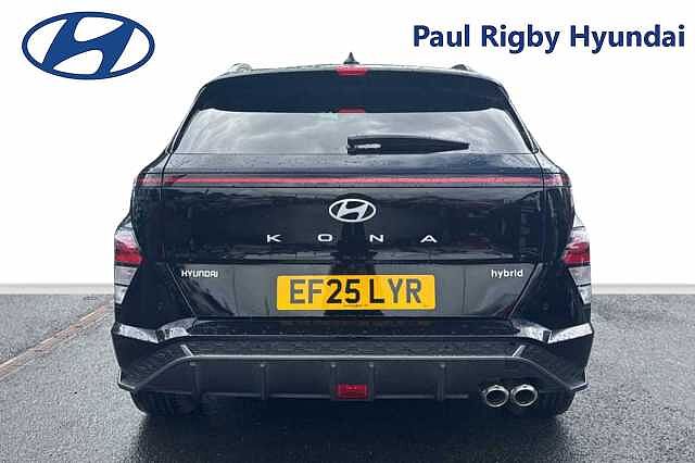 Hyundai KONA 1.6 Hybrid N Line 5dr DCT Black