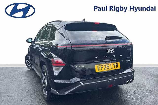 Hyundai KONA 1.6 Hybrid N Line 5dr DCT Black