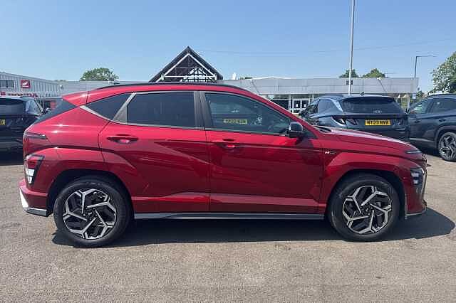 Hyundai KONA 1.6T 138 N Line 5dr DCT Red