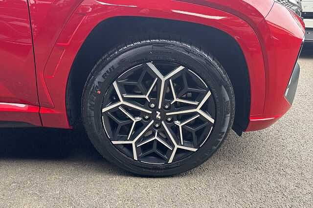 Hyundai TUCSON 1.6 TGDi Hybrid 230 N Line 5dr 2WD Auto Red