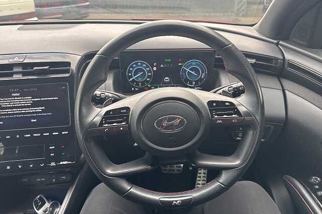 Hyundai TUCSON 1.6 TGDi Hybrid 230 N Line 5dr 2WD Auto Red